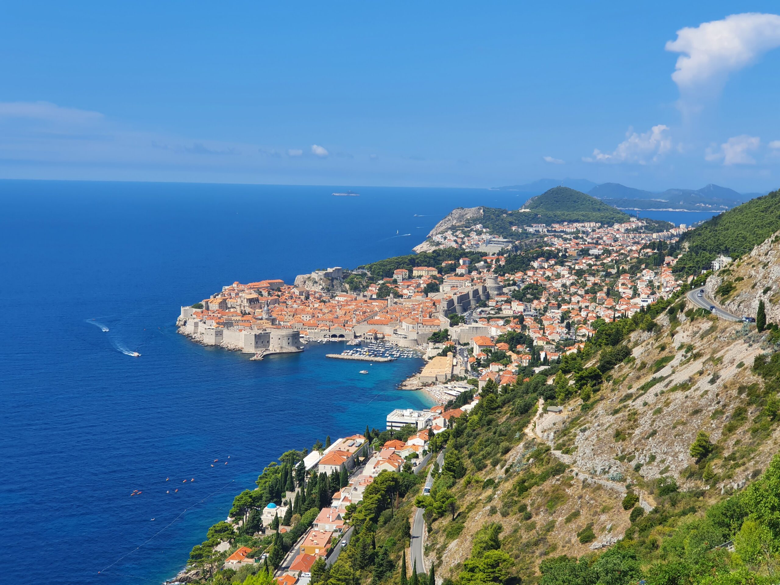 Pogled na stari grad Dubrovnik