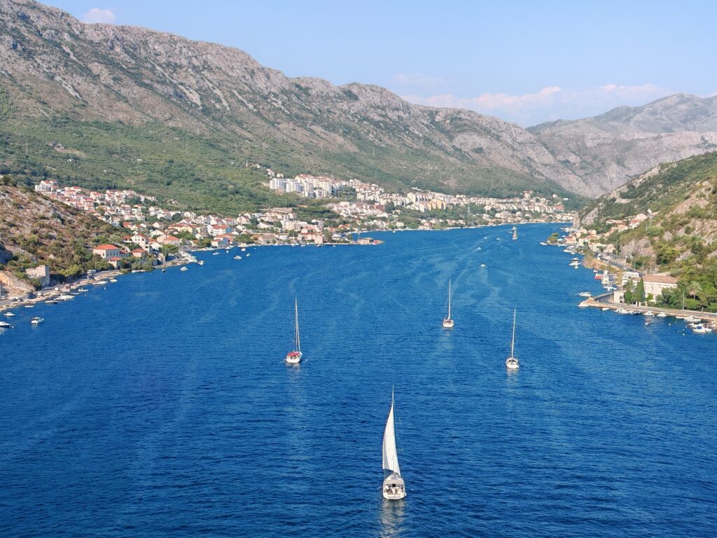 Pogled na Mokošicu i Rijeku dubrovačku